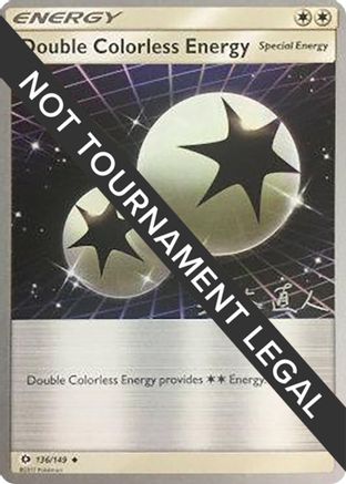 [PKM] Double Colorless Energy (136/149) (Golisodor - Naoto Suzuki) [World Championships 2017]