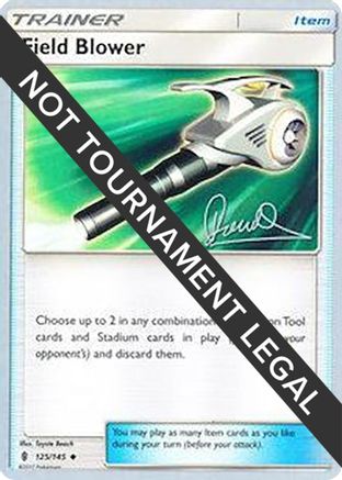 [PKM] Field Blower (125/145) (Infinite Force - Diego Cassiraga) [World Championships 2017]
