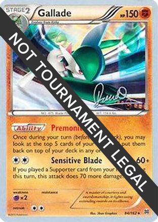 [WC PKM-R] Gallade (84/162) (Infinite Force - Diego Cassiraga) [World Championships 2017]