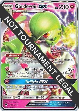 [WC PKM-R] Gardevoir GX (93/147) (Infinite Force - Diego Cassiraga) [World Championships 2017]