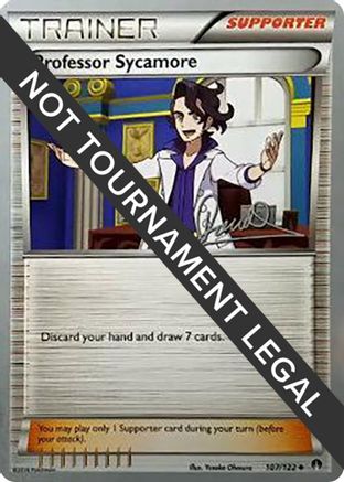 [WC TR] Professor Sycamore (107/122) (Infinite Force - Diego Cassiraga) [World Championships 2017]