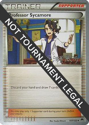 [PKM] Professor Sycamore (107/122) (Samurai Sniper - Kabu Fukase) [World Championships 2017]