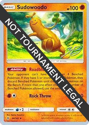 [WC PKM-C] Sudowoodo (66/145) (Ice Path FTW - Zachary Bokhari) [World Championships 2017]