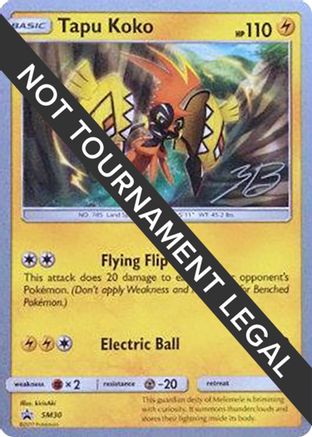 [PKM] Tapu Koko (SM30) (Ice Path FTW - Zachary Bokhari) [World Championships 2017]