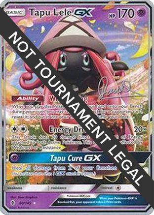 [WC PKM-R] Tapu Lele GX (60/145) (Infinite Force - Diego Cassiraga) [World Championships 2017]