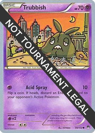 [WC PKM-C] Trubbish (56/122) (Golisodor - Naoto Suzuki) [World Championships 2017]