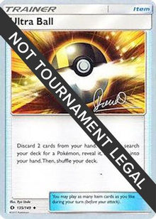 [PKM] Ultra Ball (135/149) (Infinite Force - Diego Cassiraga) [World Championships 2017]
