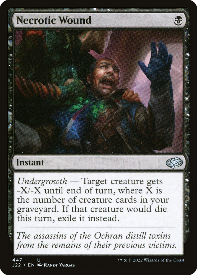 {C} Necrotic Wound [Jumpstart 2022][J22 447]