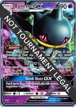 [PKM] Banette GX (66/168) (Garbanette - Magnus Pedersen) [World Championships 2018]