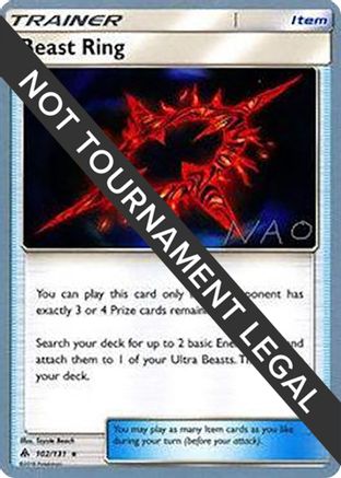[PKM] Beast Ring (102/131) (Buzzroc - Naohito Inoue) [World Championships 2018]