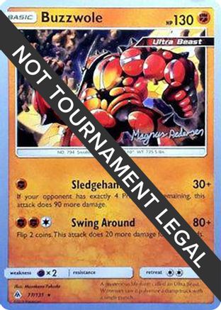 [WC PKM-R] Buzzwole (77/131) (Garbanette - Magnus Pedersen) [World Championships 2018]