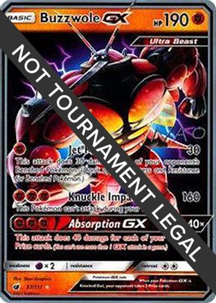 [PKM] Buzzwole GX (57/111) (Buzzroc - Naohito Inoue) [World Championships 2018]