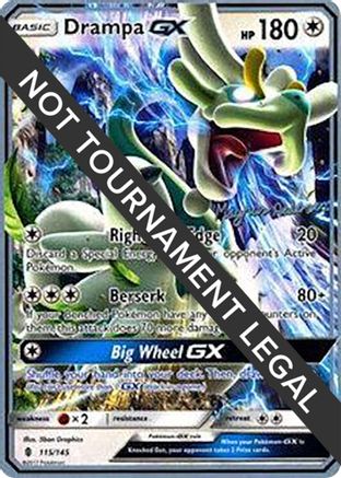 [PKM] Drampa GX (115/145) (Garbanette - Magnus Pedersen) [World Championships 2018]