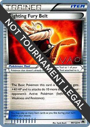 [PKM] Fighting Fury Belt (99/122) (Buzzroc - Naohito Inoue) [World Championships 2018]