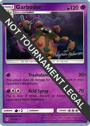 [WC PKM-R] Garbodor (51/145) (Garbanette - Magnus Pedersen) [World Championships 2018]