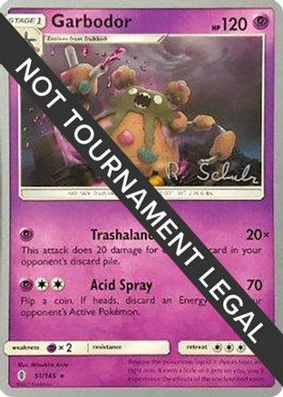 [WC PKM-R] Garbodor (51/145) (Victory Map - Robin Schulz) [World Championships 2018]