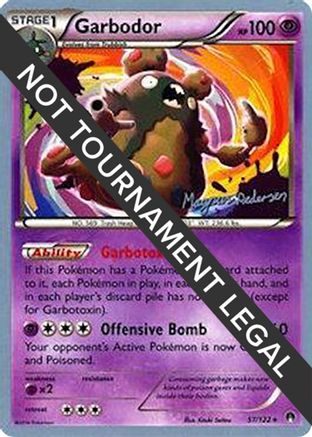 [WC PKM-R] Garbodor (57/122) (Garbanette - Magnus Pedersen) [World Championships 2018]