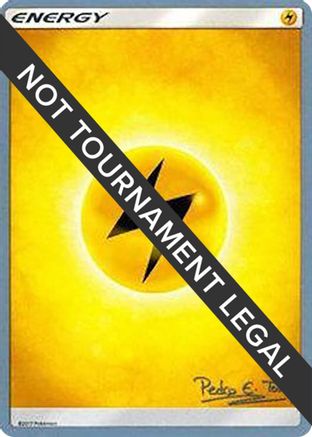 [PKM BE]Lightning Energy (Dragones y Sombras - Pedro Eugenio Torres) [World Championships 2018]