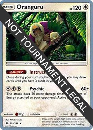 [PKM] Oranguru (113/149) (Dragones y Sombras - Pedro Eugenio Torres) [World Championships 2018]