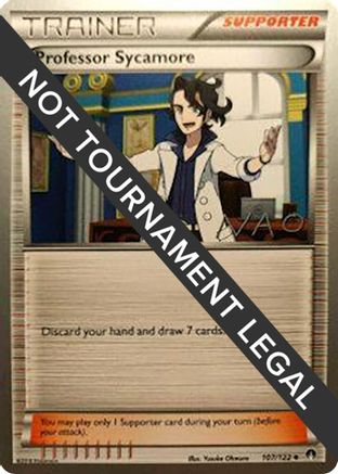 [PKM] Professor Sycamore (107/122) (Buzzroc - Naohito Inoue) [World Championships 2018]
