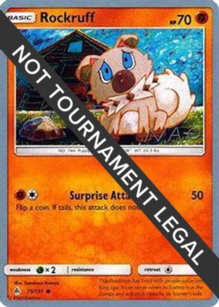 [PKM] Rockruff (75/131) (Buzzroc - Naohito Inoue) [World Championships 2018]