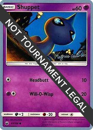 [PKM] Shuppet (63/168) (Garbanette - Magnus Pedersen) [World Championships 2018]