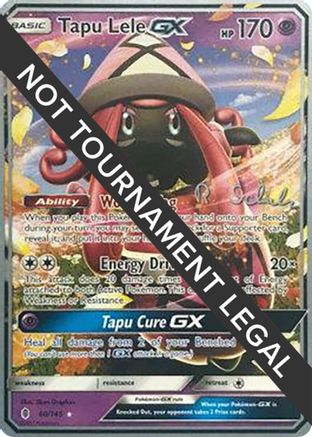 [PKM] Tapu Lele GX (60/145) (Victory Map - Robin Schulz) [World Championships 2018]