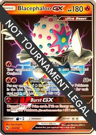 [PKM] Blacephalon GX (52/214) (Mind Blown - Shintaro Ito) [World Championships 2019]