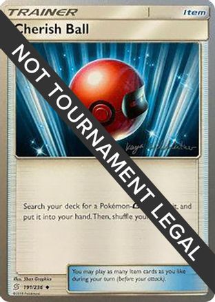 [PKM] Cherish Ball (191/236) (Fire Box - Kaya Lichtleitner) [World Championships 2019]