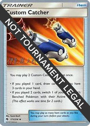 [PKM] Custom Catcher (171/214) (Mind Blown - Shintaro Ito) [World Championships 2019]