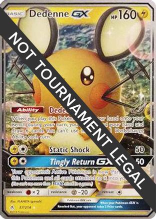 [PKM] Dedenne GX (57/214) (Perfection - Henry Brand) [World Championships 2019]
