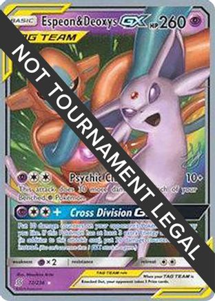 [WC PKM-R] Espeon & Deoxys GX (72/236) (Perfection - Henry Brand) [World Championships 2019]