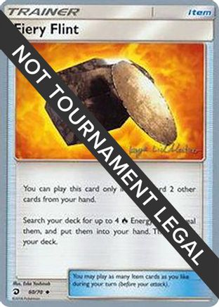 [PKM] Fiery Flint (60/70) (Fire Box - Kaya Lichtleitner) [World Championships 2019]