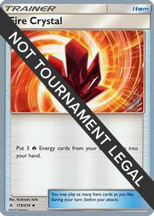 [PKM] Fire Crystal (173/214) (Perfection - Henry Brand) [World Championships 2019]