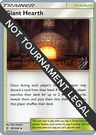 [PKM] Giant Hearth (197/236) (Perfection - Henry Brand) [World Championships 2019]