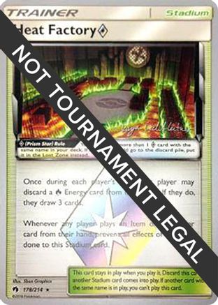 [PKM] Heat Factory Prism Star (178/214) (Fire Box - Kaya Lichtleitner) [World Championships 2019]