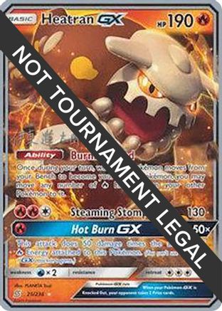 [WC PKM-R] Heatran GX (25/236) (Mind Blown - Shintaro Ito) [World Championships 2019]