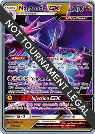 [WC PKM-R] Naganadel GX (160/236) (Mind Blown - Shintaro Ito) [World Championships 2019]