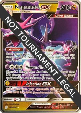 [WC PKM-R] Naganadel GX (160/236) (Perfection - Henry Brand) [World Championships 2019]