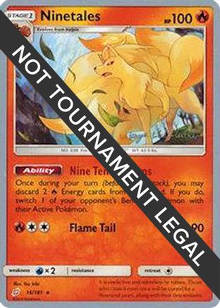 [PKM] Ninetales (16/181) (Fire Box - Kaya Lichtleitner) [World Championships 2019]