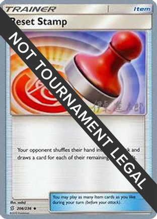 [PKM] Reset Stamp (206/236) (Mind Blown - Shintaro Ito) [World Championships 2019]