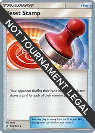 [PKM] Reset Stamp (206/236) (Pikarom Judge - Haruki Miyamoto) [World Championships 2019]
