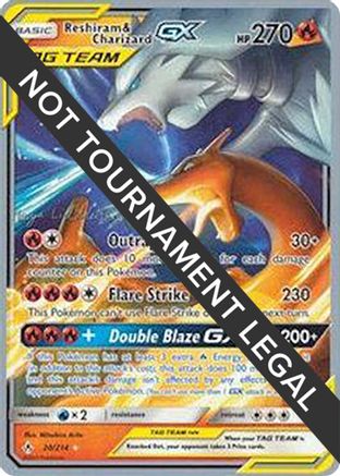 [WC PKM-R] Reshiram & Charizard GX (20/214) (Fire Box - Kaya Lichtleitner) [World Championships 2019]