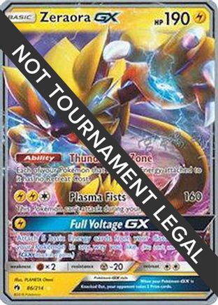 [WC PKM-R] Zeraora GX (86/214) (Pikarom Judge - Haruki Miyamoto) [World Championships 2019]