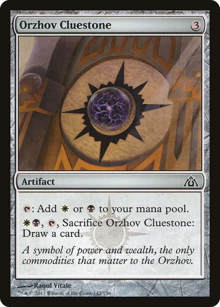 {C} Orzhov Cluestone [Dragon's Maze][DGM 142]