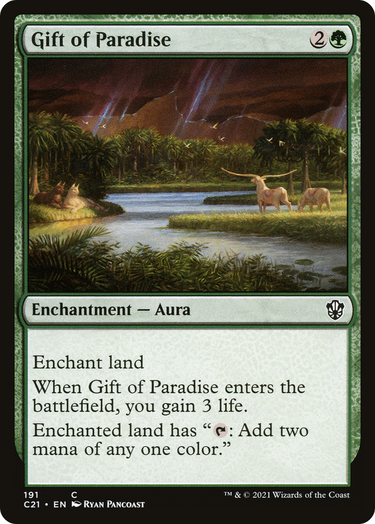 {C} Gift of Paradise [Commander 2021][C21 191]