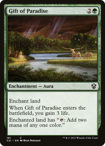 {C} Gift of Paradise [Commander 2021][C21 191]