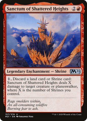 {C} Sanctum of Shattered Heights [Core Set 2021][M21 157]