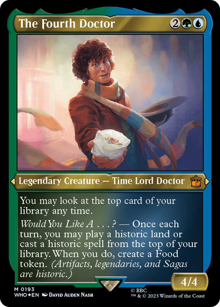 {R} The Fourth Doctor (Display Commander) [Doctor Who][WHO 193]