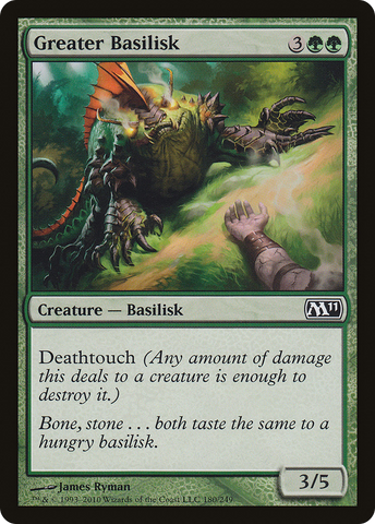 {C} Greater Basilisk [Magic 2011][M11 180]